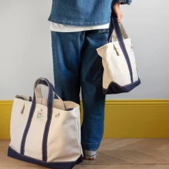 Femme G01 Cabas Merci-Merci - Cabas Candide en canvas -