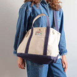 Femme G01 Cabas Merci-Merci - Cabas Candide en canvas -