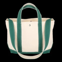 Femme G01 Cabas Merci-Merci - Cabas Candide en canvas - Vert