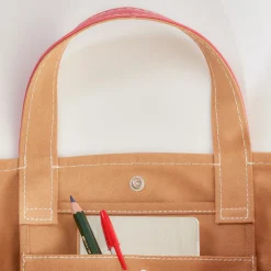 Femme G01 Cabas Merci-Merci - Cabas Candide en canvas - Rose