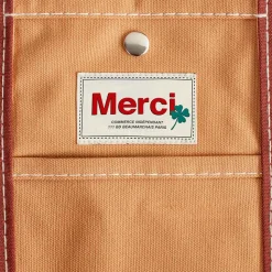 Femme G01 Cabas Merci-Merci - Cabas Candide en canvas - Marron