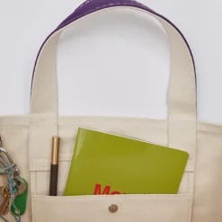 Femme G01 Cabas Merci-Merci - Cabas Candide en canvas -