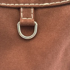 Femme G01 Cabas Merci-Merci - Cabas Candide en canvas - Marron Foncé