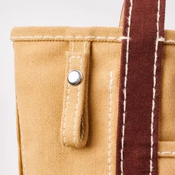 Femme G01 Cabas Merci-Merci - Cabas Candide Mini en canvas - Marron