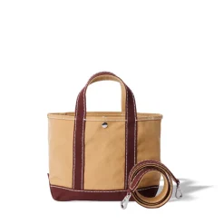 Femme G01 Cabas Merci-Merci - Cabas Candide Mini en canvas - Marron