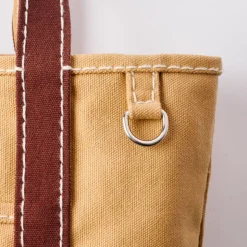 Femme G01 Cabas Merci-Merci - Cabas Candide Mini en canvas - Marron