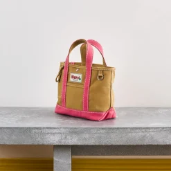 Femme G01 Cabas Merci-Merci - Cabas Candide Mini en canvas - Rose