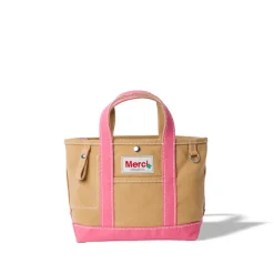 Femme G01 Cabas Merci-Merci - Cabas Candide Mini en canvas - Rose
