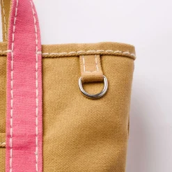 Femme G01 Cabas Merci-Merci - Cabas Candide Mini en canvas - Rose