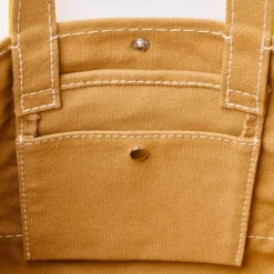 Femme G01 Cabas Merci-Merci - Cabas Candide Mini en canvas - Jaune