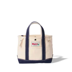 Femme G01 L'esprit Merci|Cabas Merci-Merci - Cabas Candide Mini en canvas - Marine