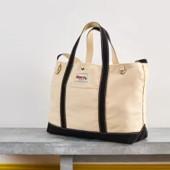 Femme G01 L'esprit Merci|Cabas Merci-Merci - Cabas Candide XL en canvas - Noir