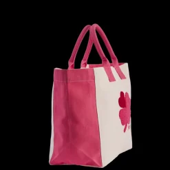 Femme V01 Cabas Merci-Merci - Cabas Tréfle Bouclette - Rose
