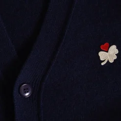 Homme BA01 Mailles-Merci - Cardigan Lucky - Navy