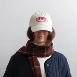 Femme M05 Casquettes & Bobs|Casquettes & Bobs-Merci - Casquette College Non Merci - Rouge