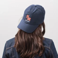Femme M05 Casquettes & Bobs|Casquettes & Bobs-Merci - Casquette Gothique Non Merci - Bleu