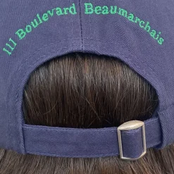 Femme M05 Casquettes & Bobs|Casquettes & Bobs-Merci - Casquette Merci Ci-Mer - Marine