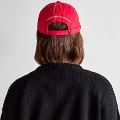 Femme M05 L'esprit Merci|Casquettes & Bobs-Merci - Casquette Miroir - Rouge & Ecru