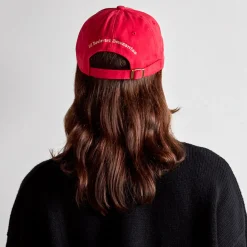 Femme M05 L'esprit Merci|Casquettes & Bobs-Merci - Casquette Miroir - Rouge & Ecru