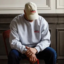 Femme Merci Casquettes & Bobs|Casquettes & Bobs-- Casquette Non "Rive Droite" - Écru