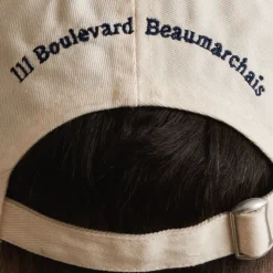 Femme M05 Casquettes & Bobs|Casquettes & Bobs-Merci - Casquette Trèfle Patch - Ecru