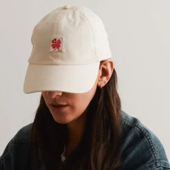 Femme M05 Casquettes & Bobs|Casquettes & Bobs-Merci - Casquette Trèfle Patch - Ecru