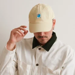 Femme M05 Casquettes & Bobs|Casquettes & Bobs-Merci - Casquette Trèfle Patch - Jaune