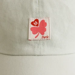 Femme M05 Casquettes & Bobs|Casquettes & Bobs-Merci - Casquette Trèfle Patch - Menthe