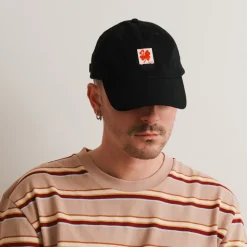 Femme M05 Casquettes & Bobs|Casquettes & Bobs-Merci - Casquette Trèfle Patch - Noir