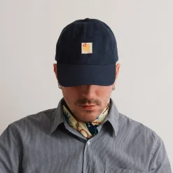 Femme M05 Casquettes & Bobs|Casquettes & Bobs-Merci - Casquette Trèfle Patch - Marine