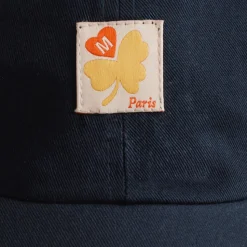 Femme M05 Casquettes & Bobs|Casquettes & Bobs-Merci - Casquette Trèfle Patch - Marine