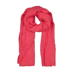 Femme J01 Foulards & Echarpes-Merci - Écharpe en lin - Rose