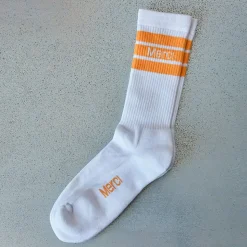 Femme MERCI Chaussettes|Chaussettes-- Chaussettes en coton - Jaune Cityse