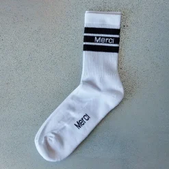 Femme MERCI Chaussettes|Chaussettes-- Chaussettes en coton -