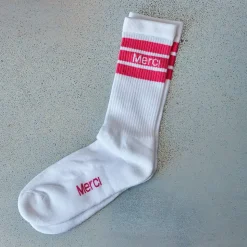 Femme MERCI Chaussettes|Chaussettes-- Chaussettes en coton -