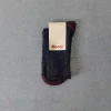 Femme F01 L'esprit Merci|Chaussettes-Merci - Chaussettes Lulu - Marine & Bordeaux