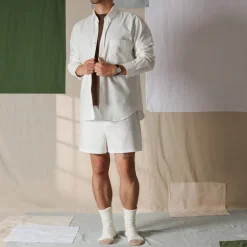 Femme G01 Chemises|Chemises-Merci - Chemise Basile - Blanc