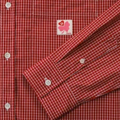 Femme G01 Chemises|Chemises-Merci - Chemise Basile - Carreaux Rouge