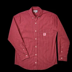 Femme G01 Chemises|Chemises-Merci - Chemise Basile - Carreaux Rouge