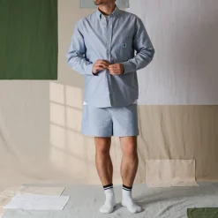 Femme G01 Chemises|Chemises-Merci - Chemise Basile - Carreaux Bleu