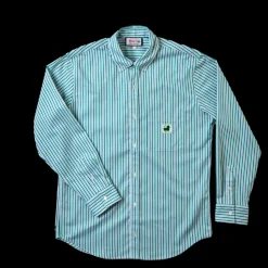 Femme G01 Chemises|Chemises-Merci - Chemise Basile - Rayures Vert