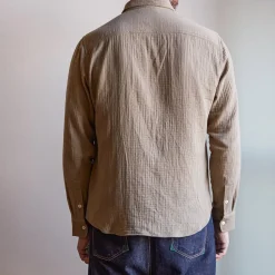 Homme MERCI Chemises-- Chemise Gaspard en gaze de coton -