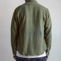 Homme MERCI Chemises-- Chemise Gaspard en gaze de coton -