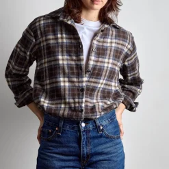 Femme J01 L'esprit Merci|Chemises-Merci - Chemise Greta - Marron