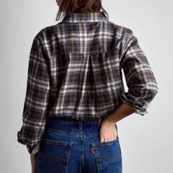 Femme J01 L'esprit Merci|Chemises-Merci - Chemise Greta - Marron