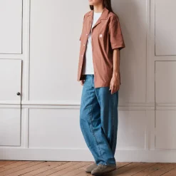 Femme MJ01 Chemises|Pyjamas-Merci - Chemise Noa - Moka