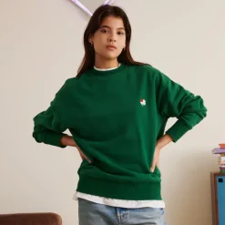 Homme MJ01 Sweats-Merci - Crewneck Charles - Vert