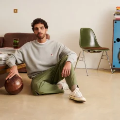 Homme MJ01 Sweats-Merci - Crewneck Charles - Gris