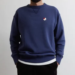 Homme PE01 Sweats-Merci - Crewneck Lucky - Bleu