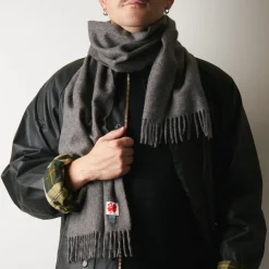 Femme JE01 Maison De Campagne|Foulards & Echarpes-Merci - Echarpe en cachemire Harry - Anthracite